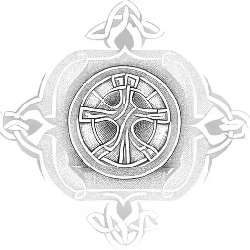 Celtic Cross Family Crest