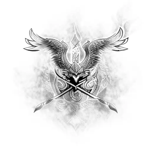 Viking Style Phoenix
