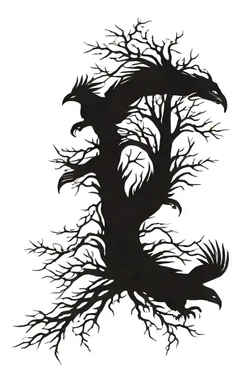 Tree Ravens Father Lightning