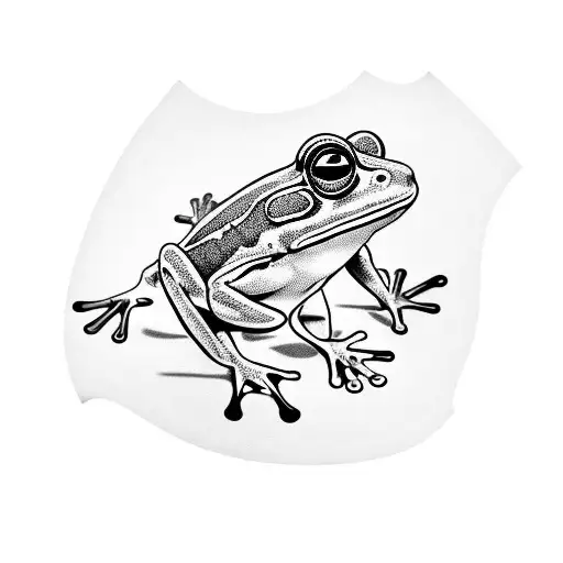 Puerto Rican Coqui Frog Forearm Sleeve