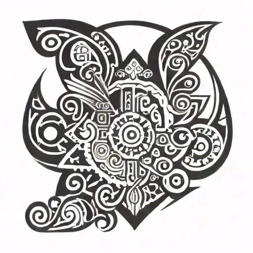 Filipino And Polynesian Tribal