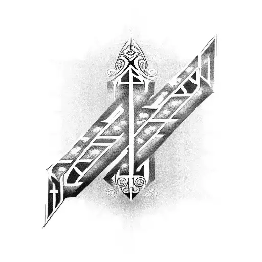 The Word Redeemed Script With Cross Through It