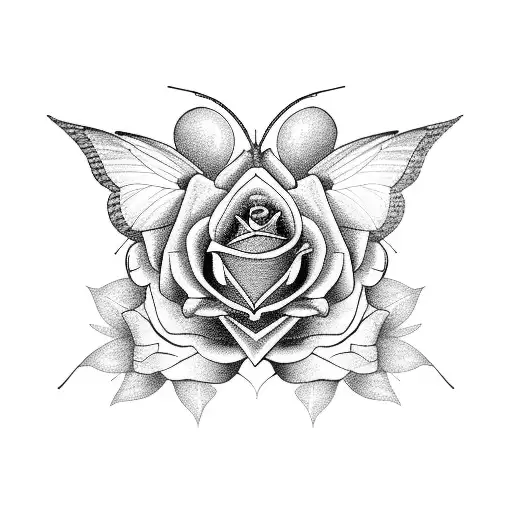 Rose Butterflies Suicide