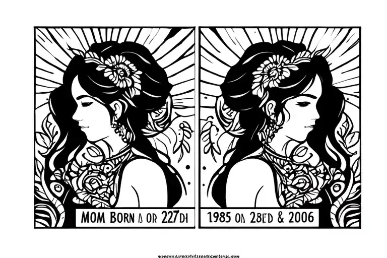 Mom And Daughter Both Born On The 23Rd 1985 And 2006