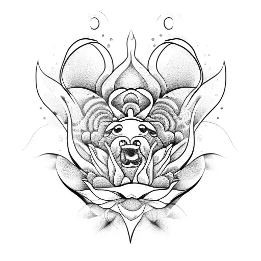 Peony Taurus Flowing Water