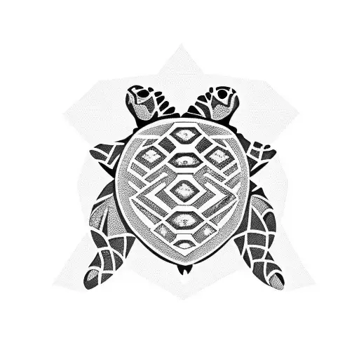 Tribal Samoan Turtle