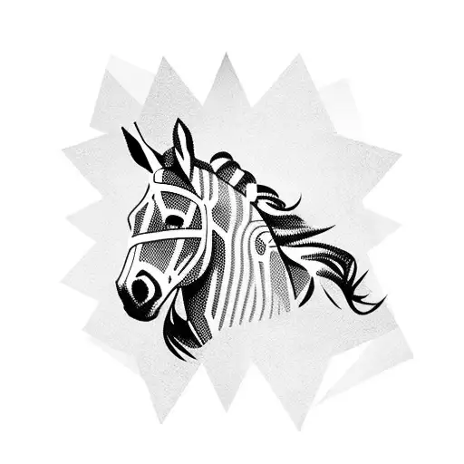 Chess Horse With Parchis