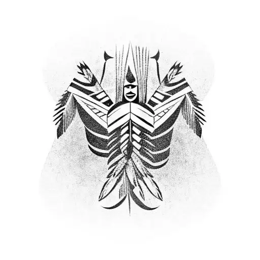 Native American Style Tribal