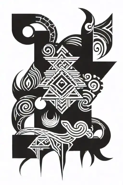 Lines Of Different Thickness