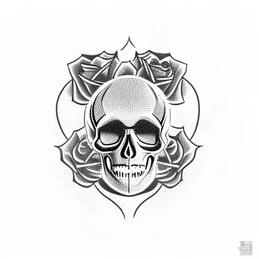 Skull And Roses