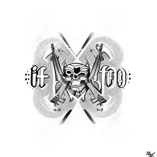 Life Is Too Short Symbol Tatto For Forearm