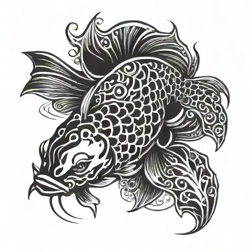 Koi Fish Dark Souls Swimming