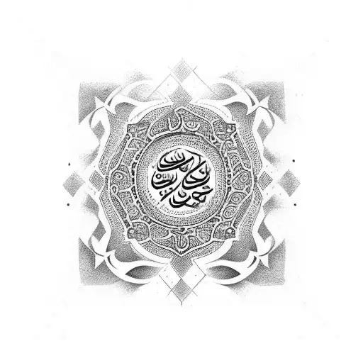 Calligraffiti Arabic Armband