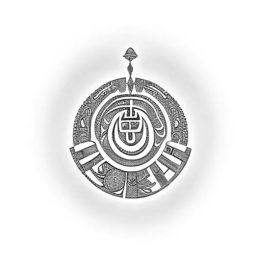 Maori Arm Sleeve That Represents My Mum Dad And Three Sisters