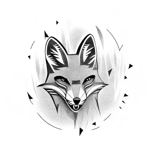 Aggrogoth Fox Head With Long Volume Eyelashes