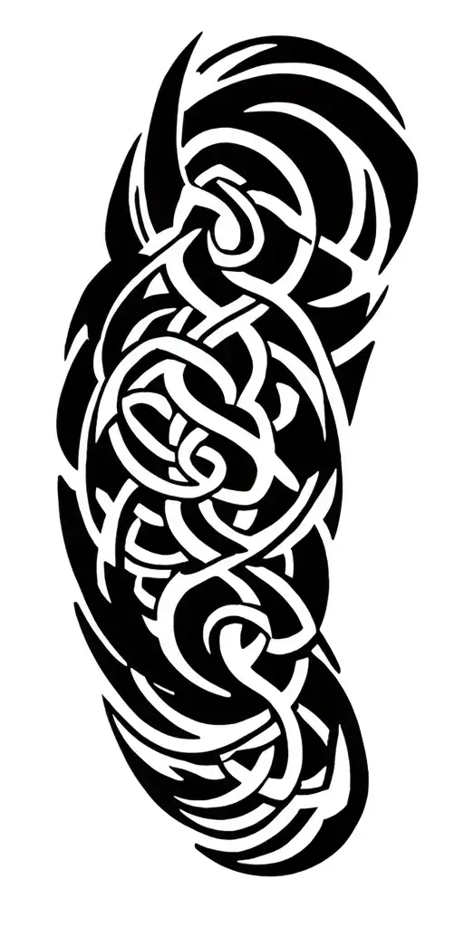 Abstract Celtic Pattern