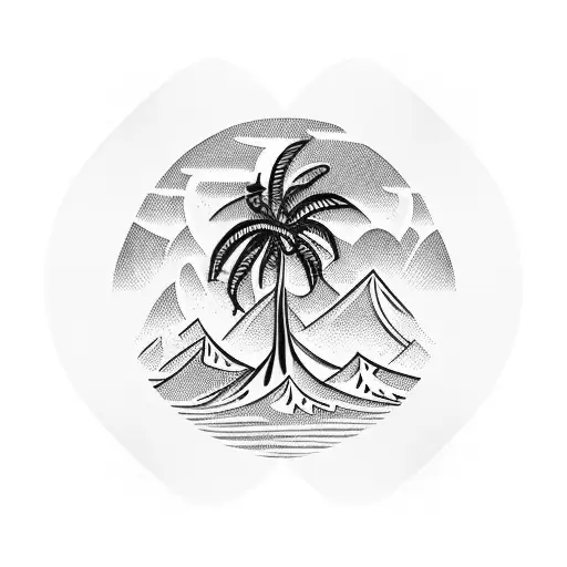 Airplane Mountain Wave Palmtree