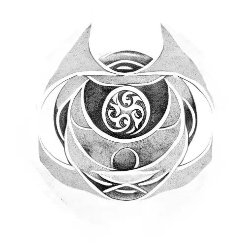 Yin Ans Yang With Shark