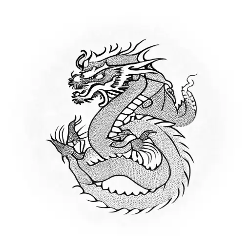 Dragon Eating Own Tail