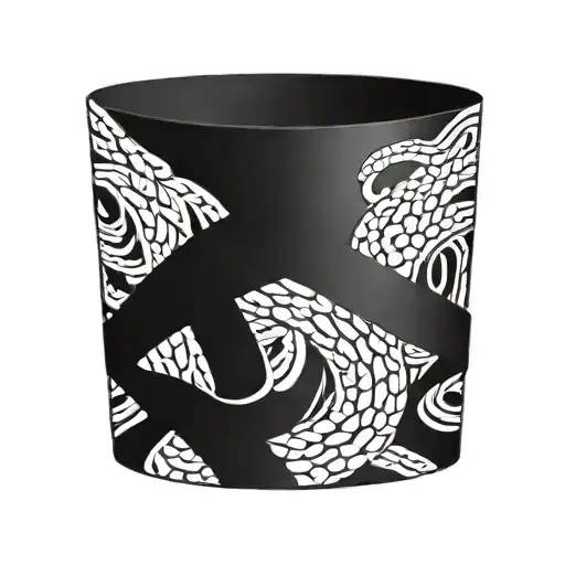 Tattoo Of A Snake Ankle Band