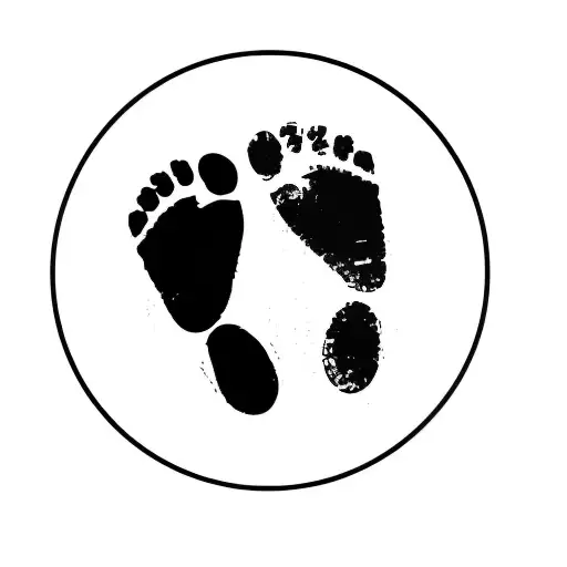 The Footprints Of A Baby