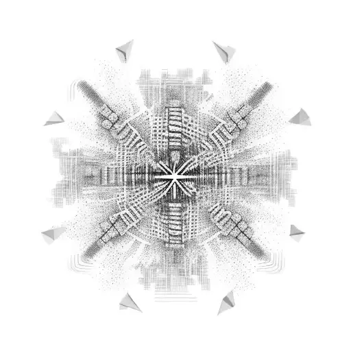 An Abstract Representation Of The Finnish Landscape With Bacteriophages As The Focal Point