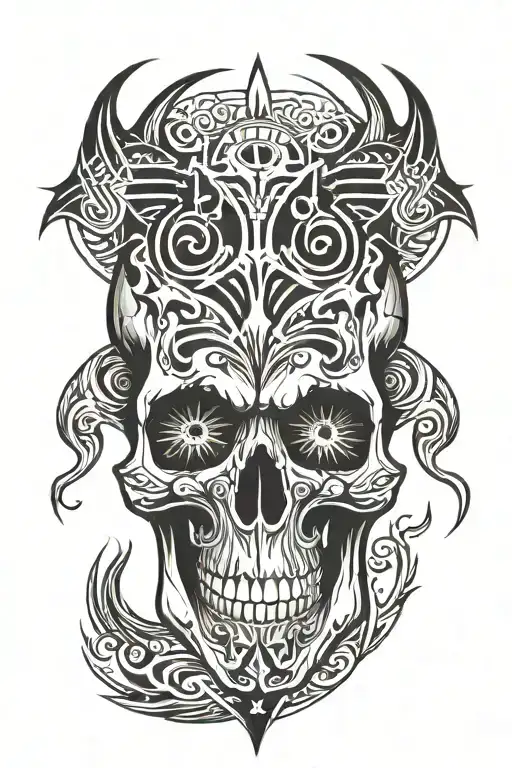 Tribull Skull