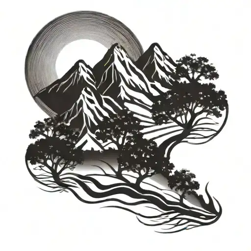 Willow Tree Mountain Range