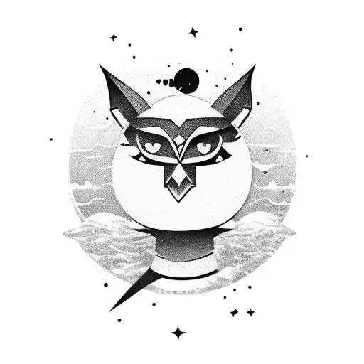 A Little Beautiful Boy Who Is A Warior From The Moon