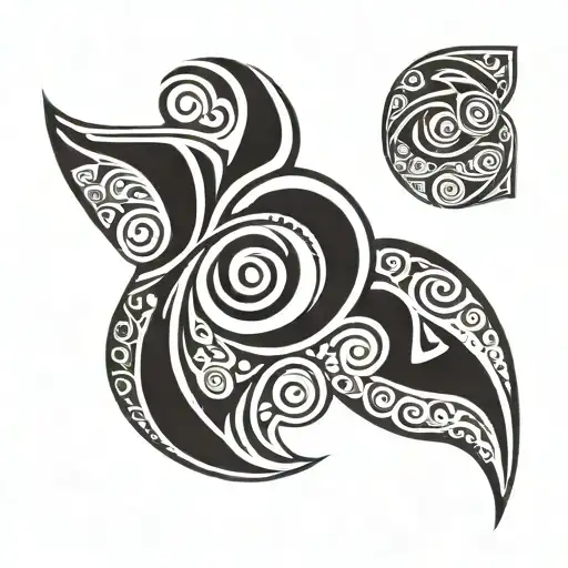 Maori Tribe Symbol