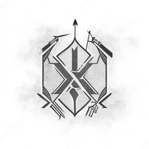 Single Arrow With Name On It