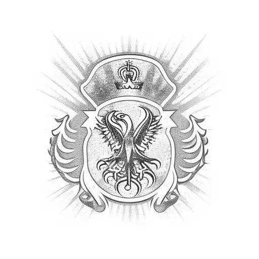 Polish Flag With An Eagle Holding A Beer Mug Wear Sunglasses And Smoke A Joint