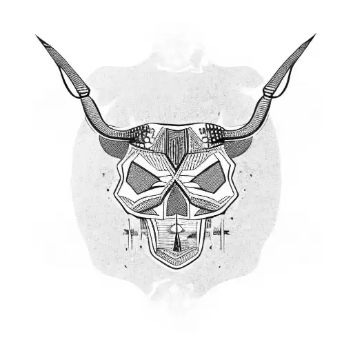 Skull Of A Taurus