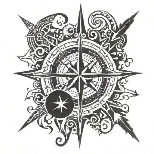 Blood And Dagger Compass
