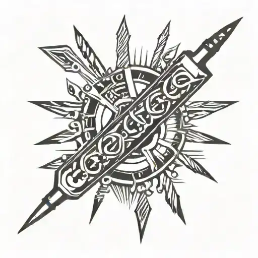 Spark Plug In A Dart Arrow