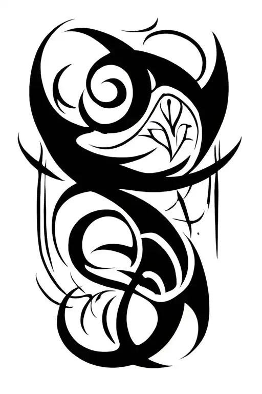 Tribal Gemini Symbol