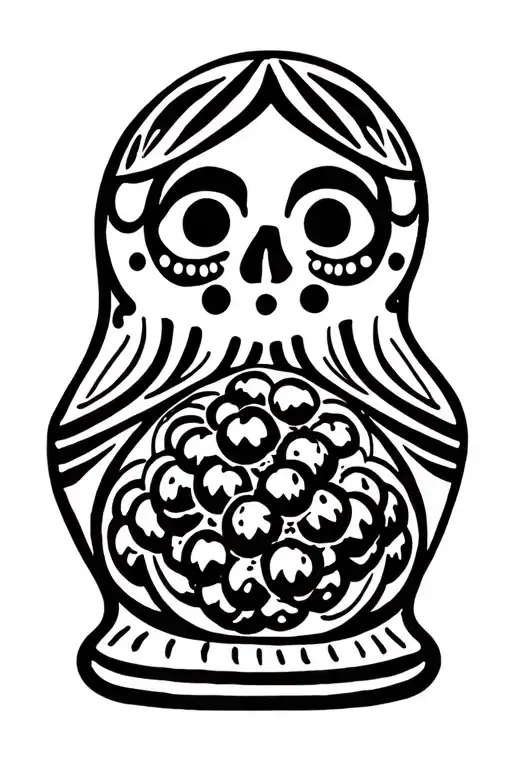 Dead Matryoshka Blackberries Black
