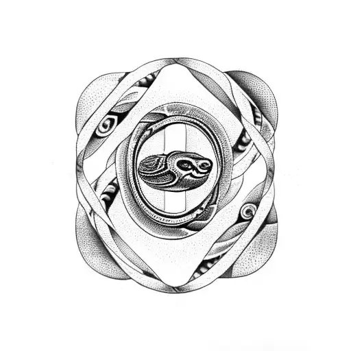 Snake Fibonacci Spiral Tree Of Life