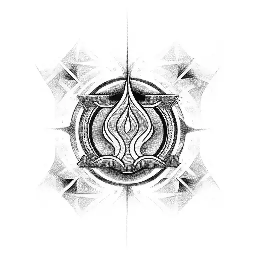 Water Fire Rectangle