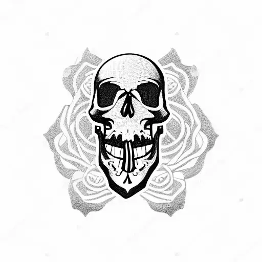 Skull And Roses