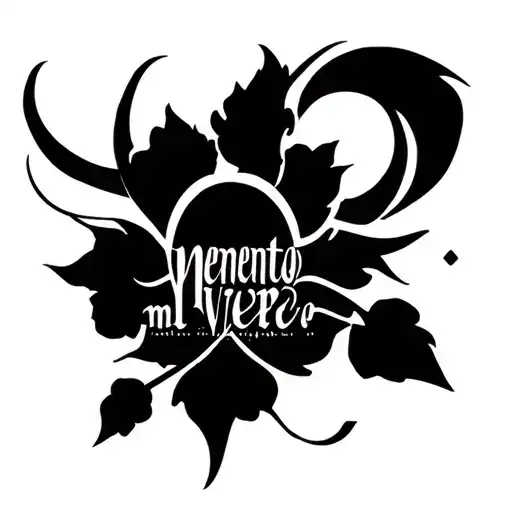 Memento Mori Memento Vivere Script Font