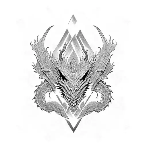 Dragon Scale Designs Intricate Regal