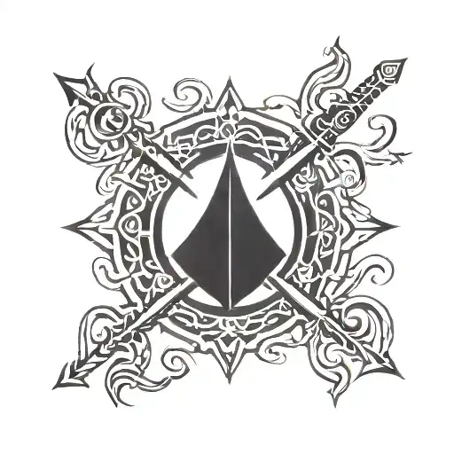 Minimal Punjabi Sword