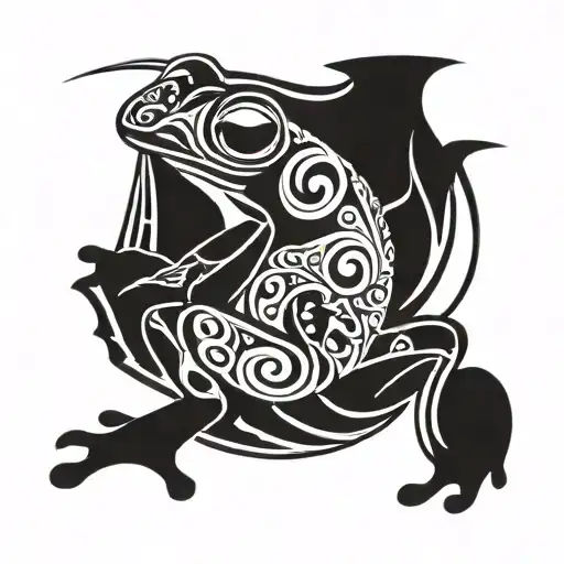 Coqui Frog Playing The Cuatro