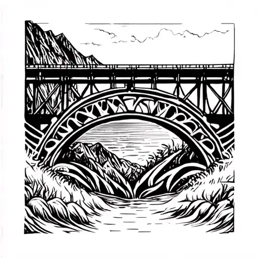 Old Lower Shotover Bridge New Zealand