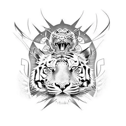 Dragon Fight Tiger