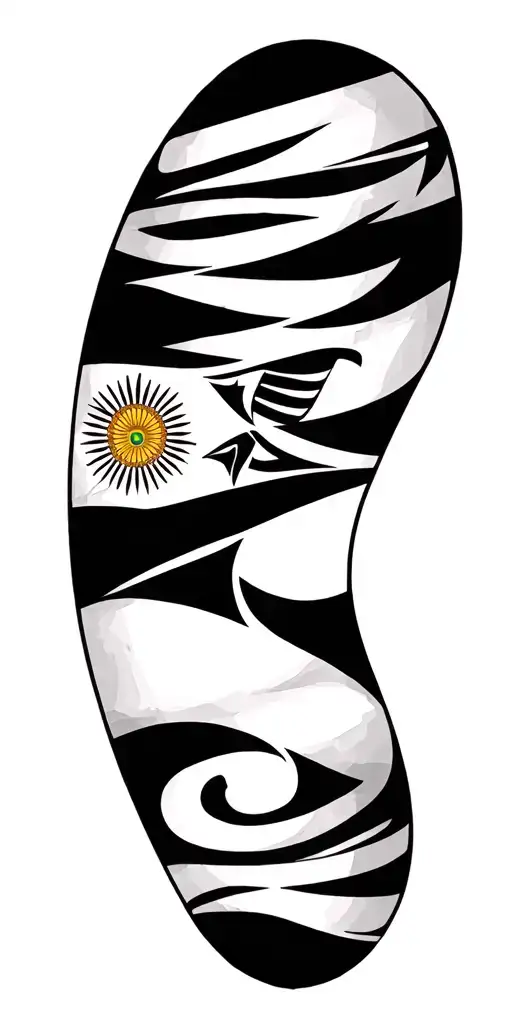 Colombia And Argentina Flag