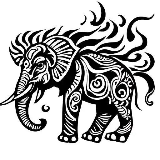 Fire Elephant