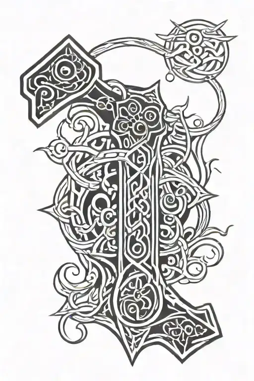 Yggdrasil Hammer Of Thor Hammer