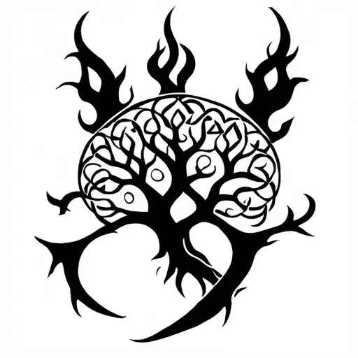 Celtic Tree Of Life 5 Brothers Keeper